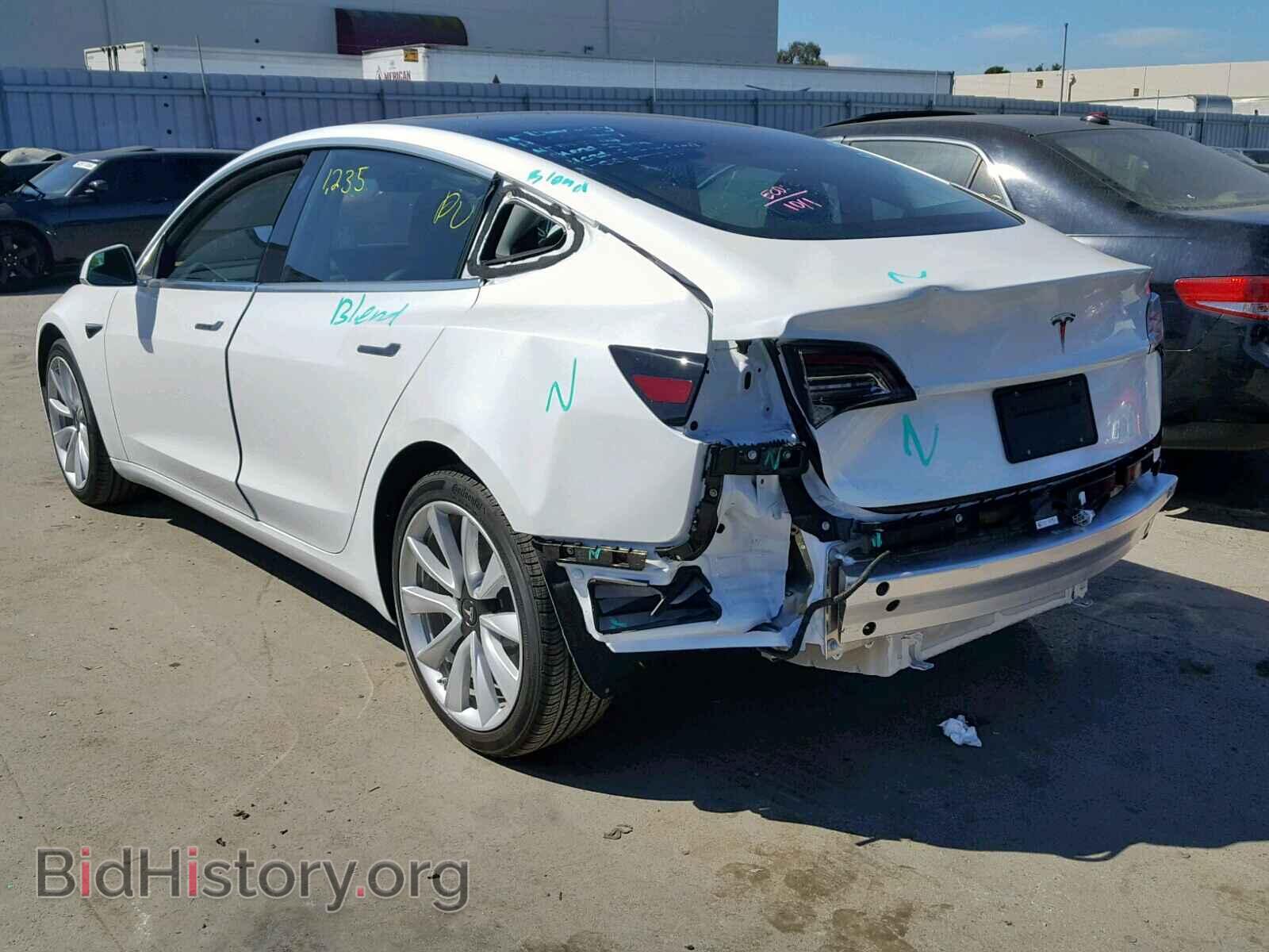 2019 TESLA MODEL 3 - VIN: 5YJ3E1EA6KF311717 - Фото 3