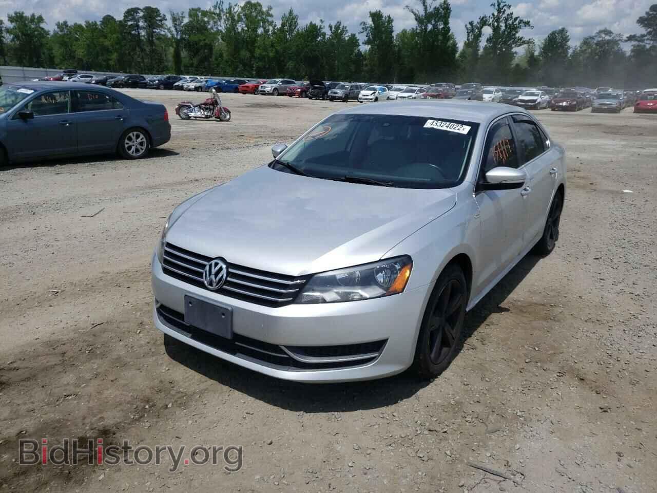 2014 VOLKSWAGEN PASSAT - VIN: 1VWAT7A30EC025819 - Фото 2