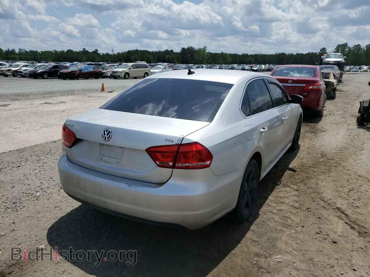 2014 VOLKSWAGEN PASSAT - VIN: 1VWAT7A30EC025819 - Фото 4