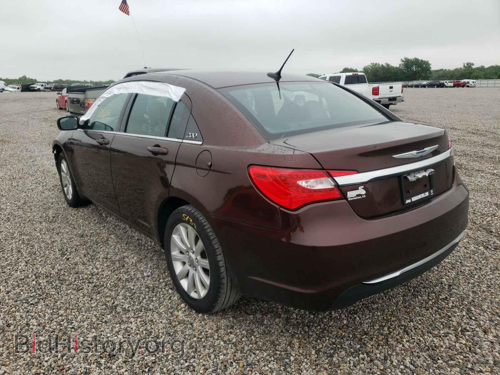 2013 CHRYSLER 200 - VIN: 1C3CCBBB2DN599835 - Фото 3
