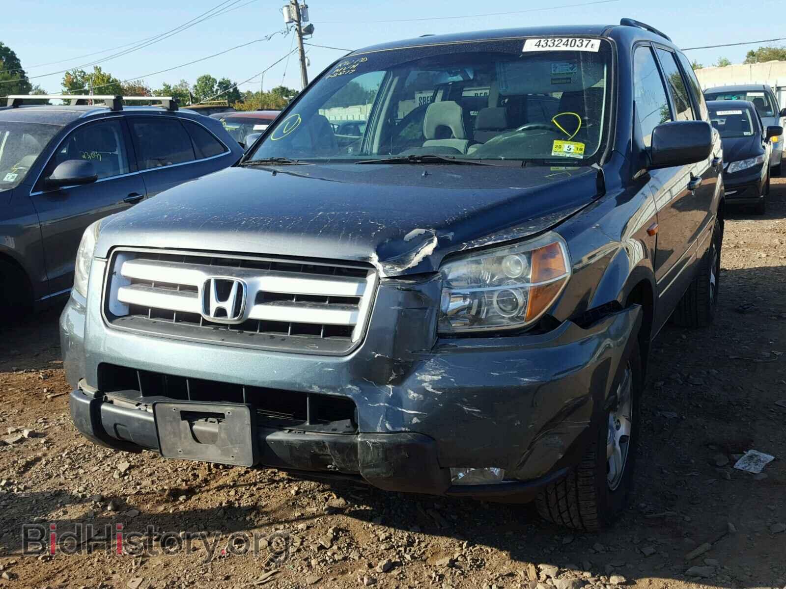 2006 HONDA PILOT - VIN: 2HKYF18446H540199 - Фото 2
