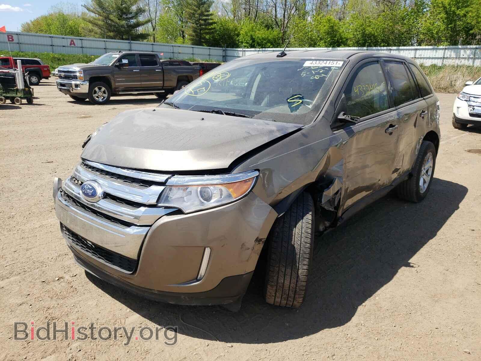 2014 FORD EDGE - VIN: 2FMDK3JC3EBB46044 - Фото 2