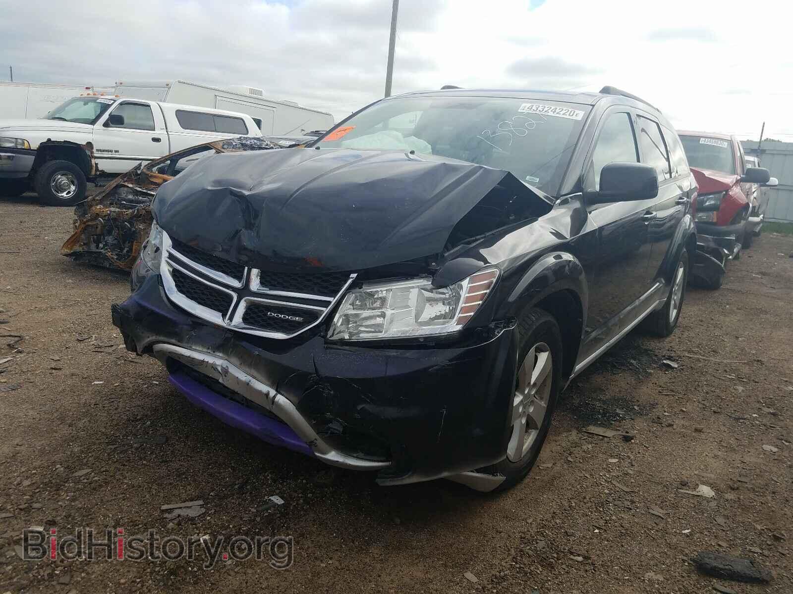 2012 DODGE JOURNEY - VIN: 3C4PDDBG3CT213827 - Фото 2