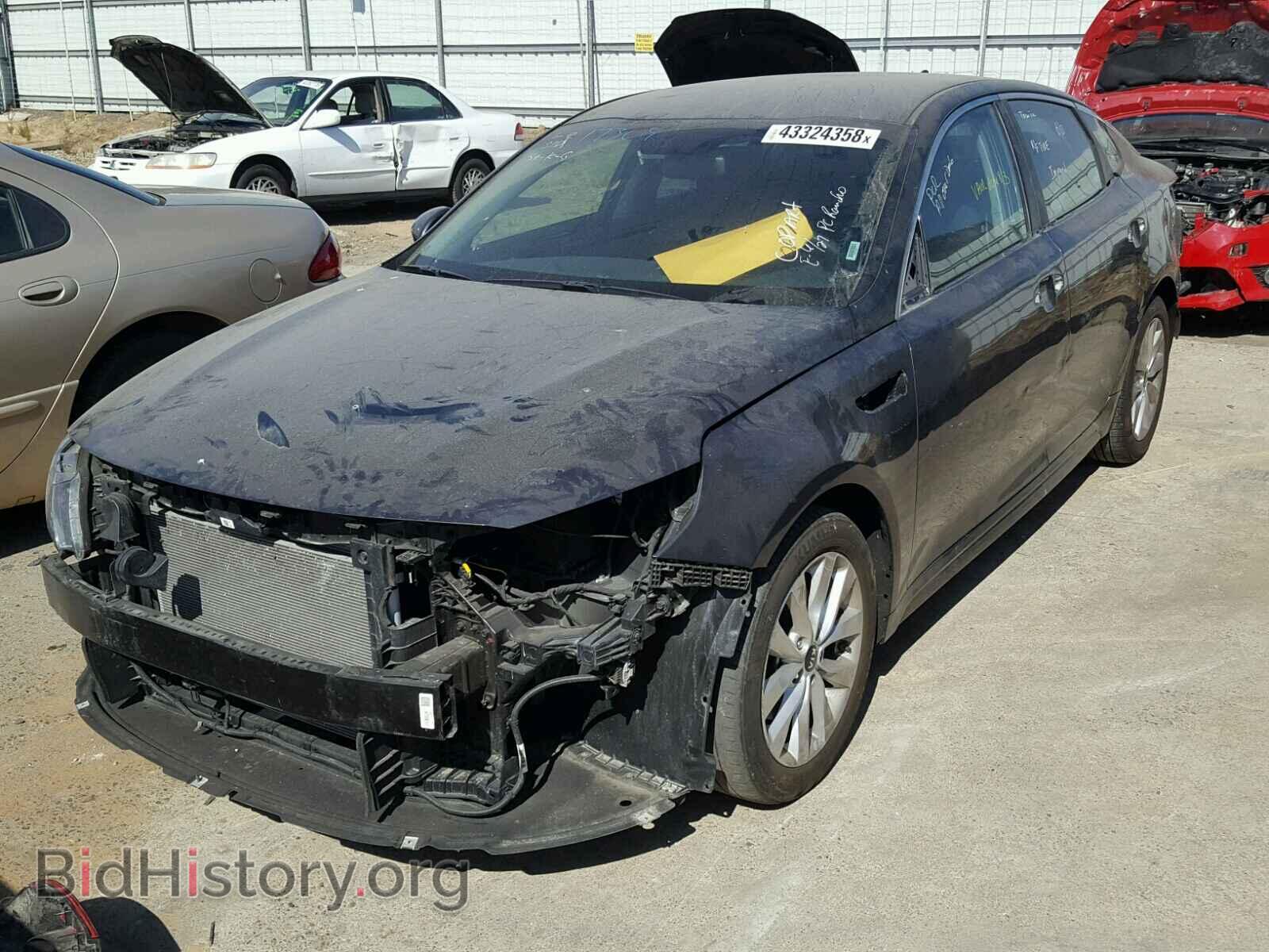 2017 KIA OPTIMA - VIN: 5XXGT4L36HG128157 - Фото 2