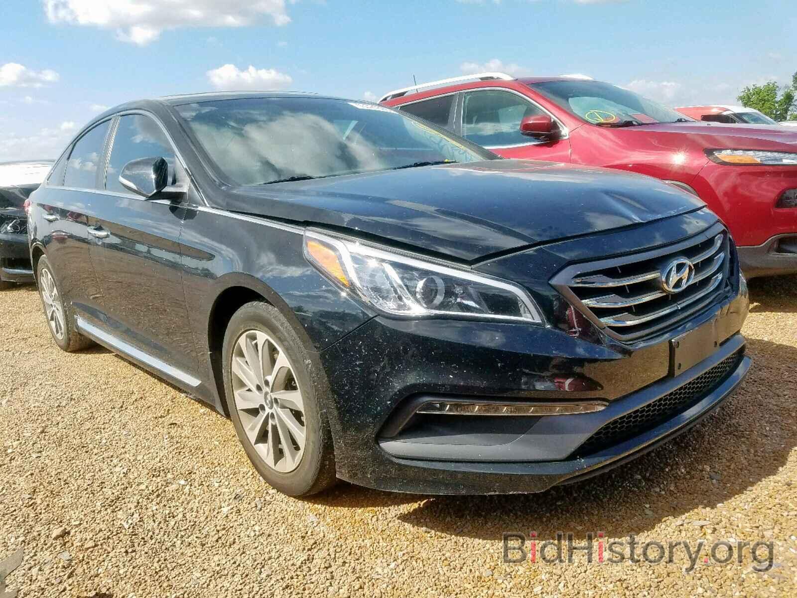 Photo 5NPE34AF4FH135582 - HYUNDAI SONATA 2015