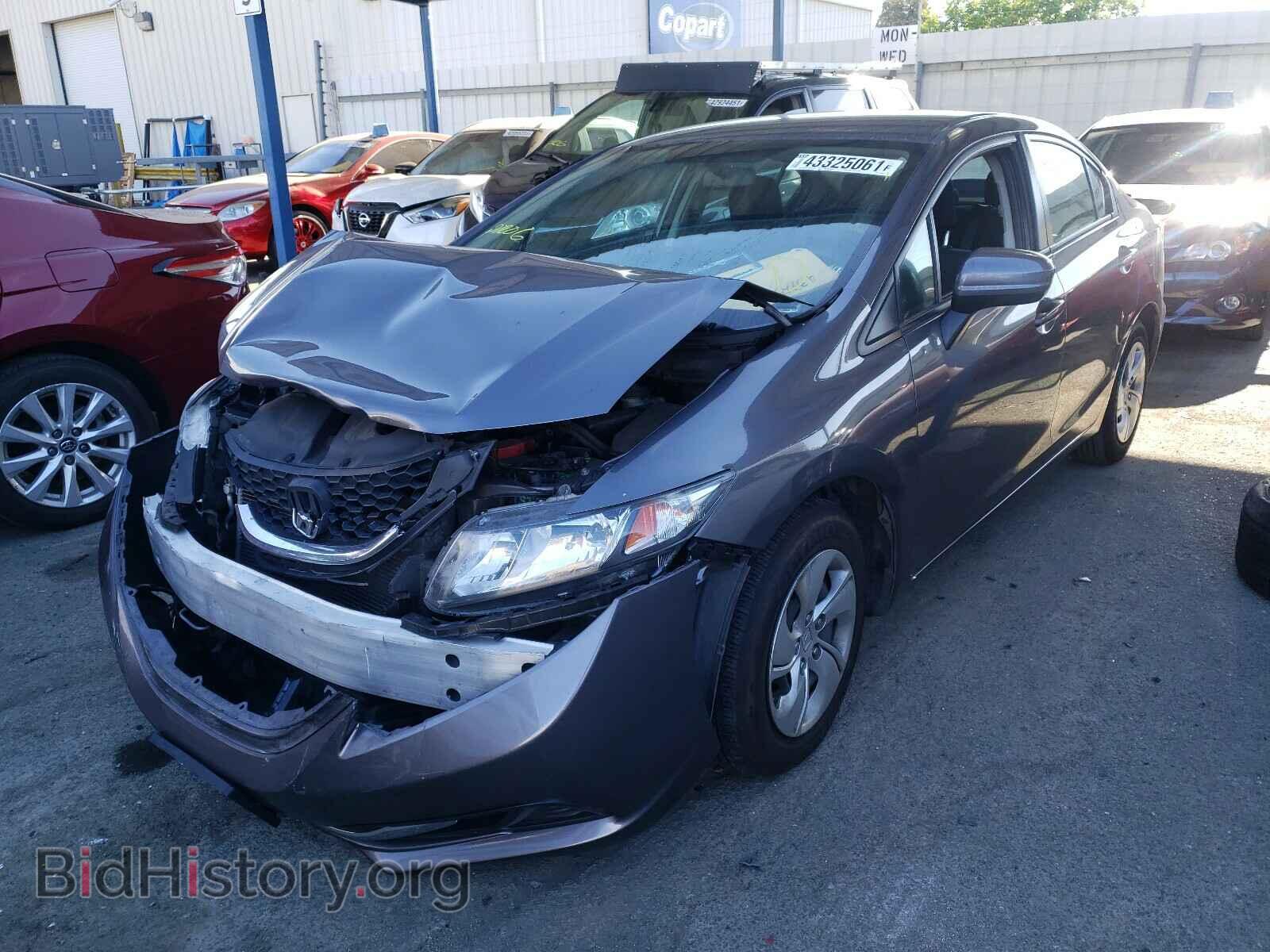 2015 HONDA CIVIC - VIN: 19XFB2F52FE245532 - Фото 2