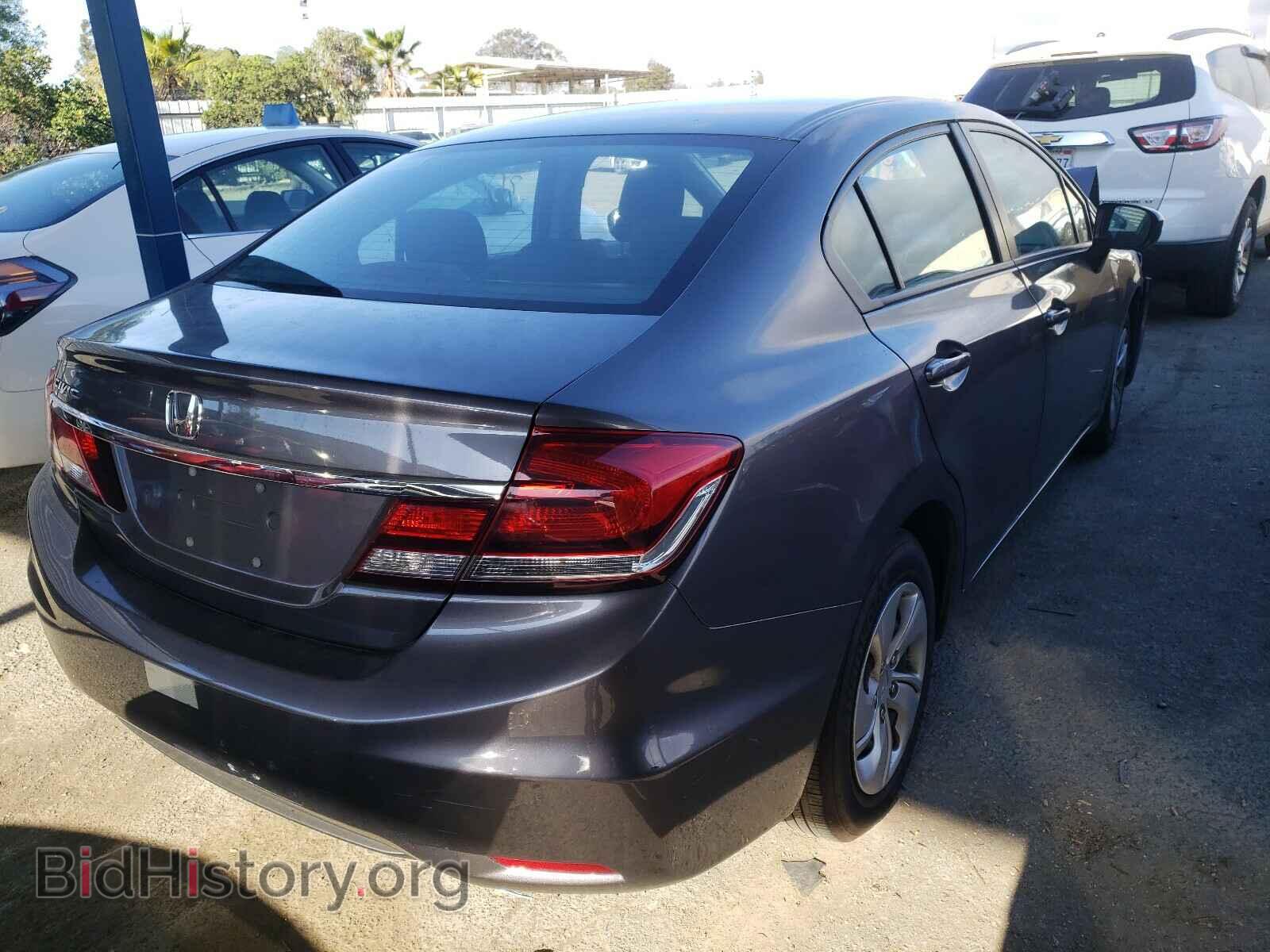 2015 HONDA CIVIC - VIN: 19XFB2F52FE245532 - Фото 4