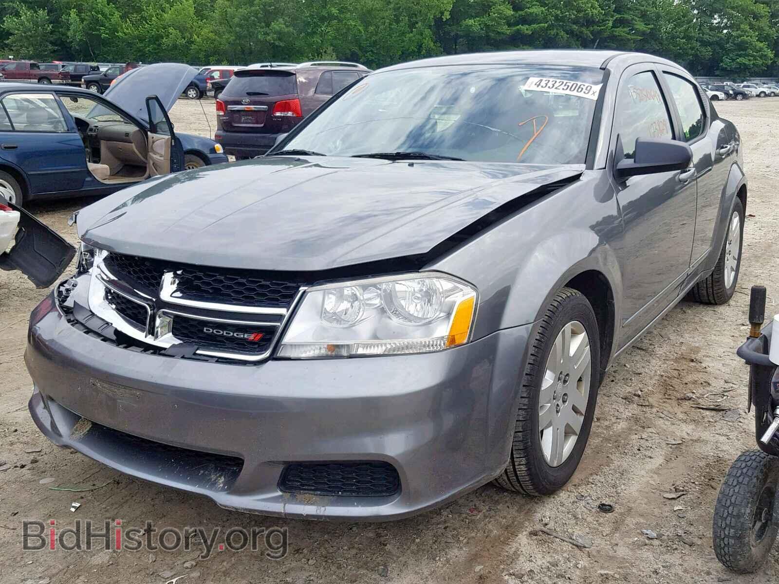 2012 DODGE AVENGER - VIN: 1C3CDZAB4CN323694 - Фото 2