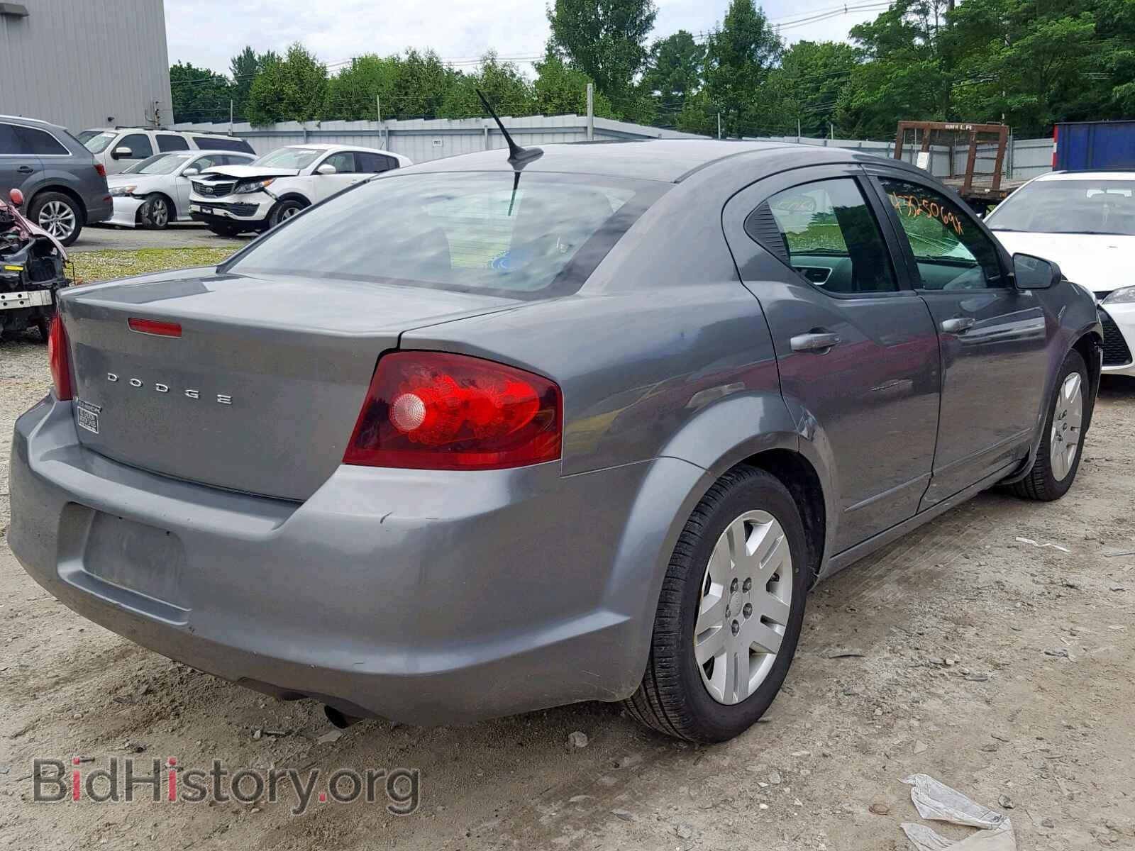 2012 DODGE AVENGER - VIN: 1C3CDZAB4CN323694 - Фото 4