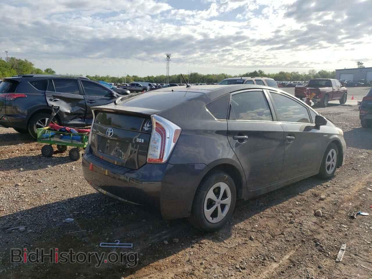 2014 TOYOTA PRIUS - VIN: JTDKN3DU4E1752729 - Фото 4