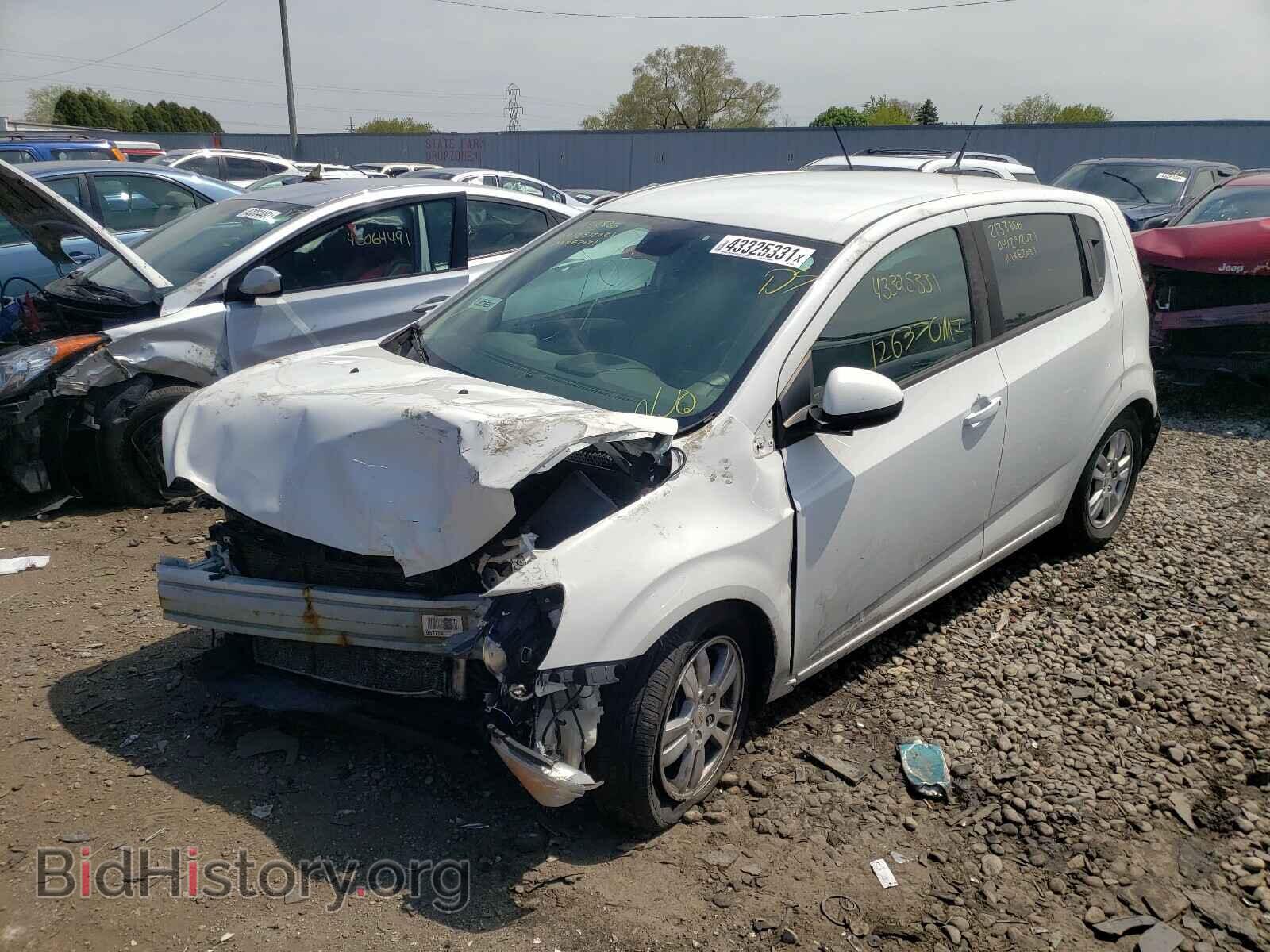 2012 CHEVROLET SONIC - VIN: 1G1JA6SH6C4156444 - Фото 2