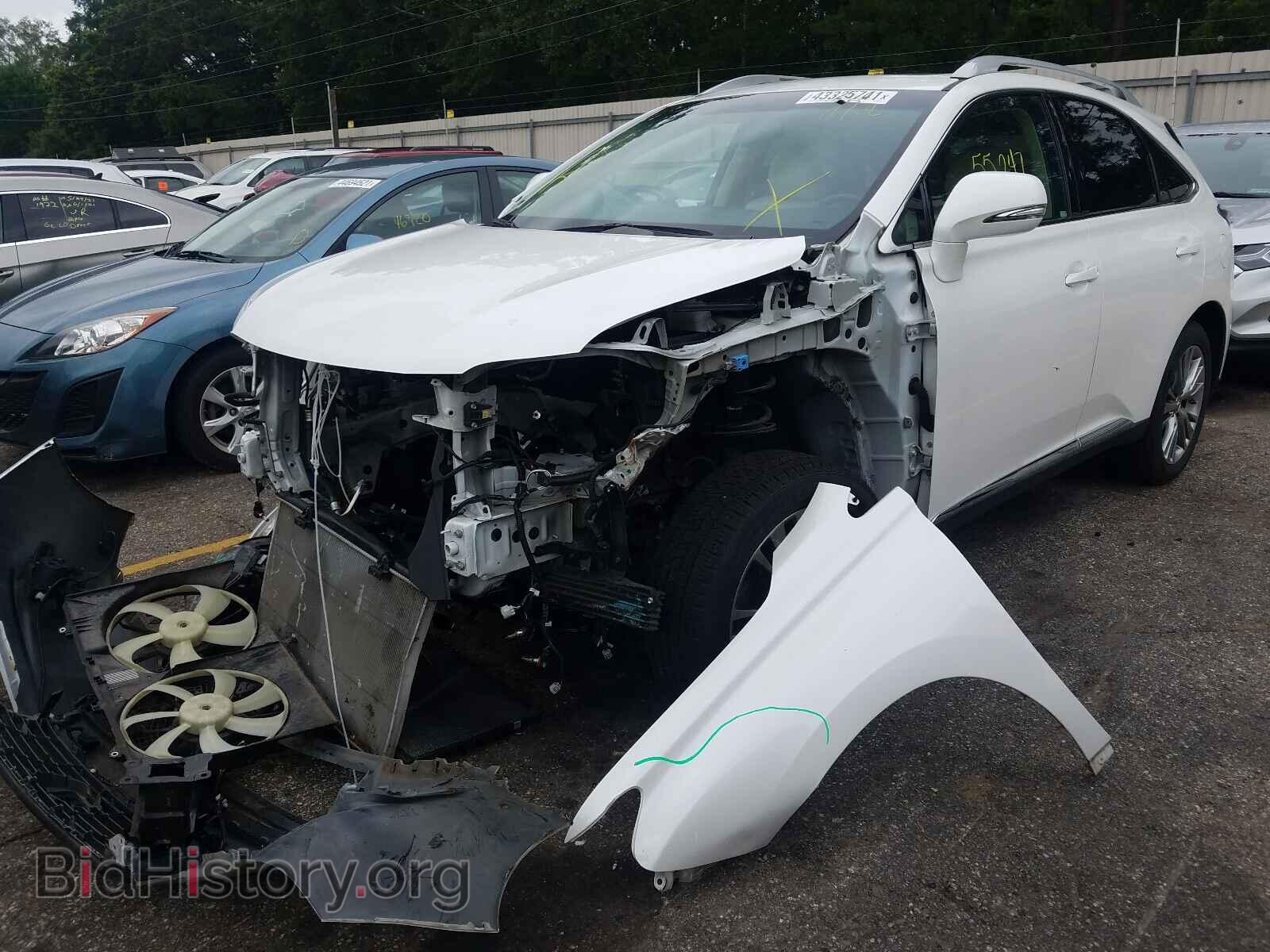 2013 LEXUS RX350 - VIN: 2T2ZK1BA4DC087874 - Фото 2