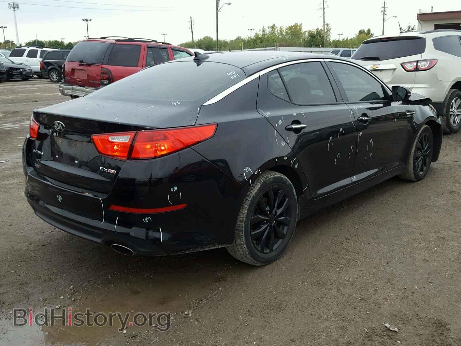 2015 KIA OPTIMA - VIN: 5XXGN4A73FG371017 - Фото 4
