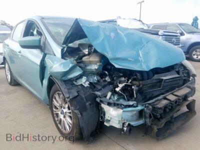 2012 Ford FOCUS SE, зеленый — VIN 1FAHP3F23CL121221, Copart