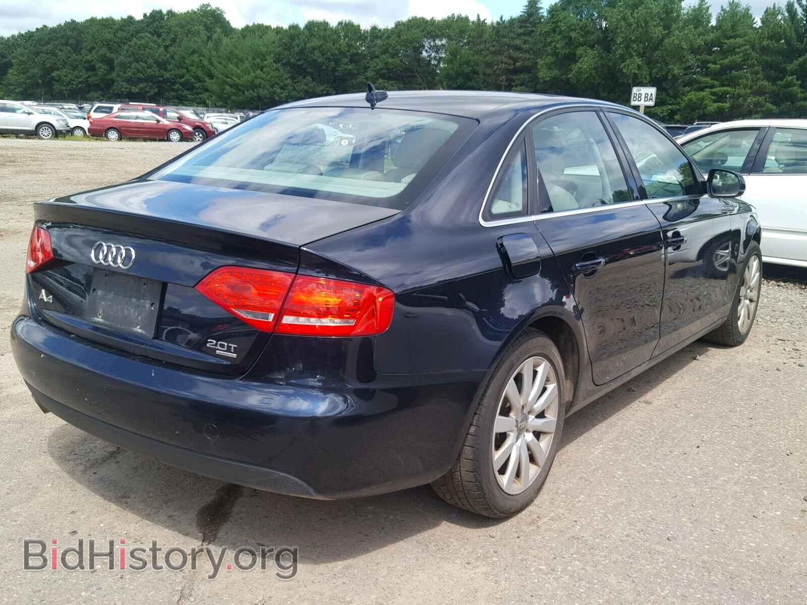 2010 AUDI A4 - VIN: WAUFFAFL0AN034411 - Фото 4
