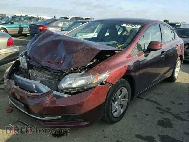 2013 HONDA CIVIC - VIN: 19XFB2F57DE238976 - Фото 2