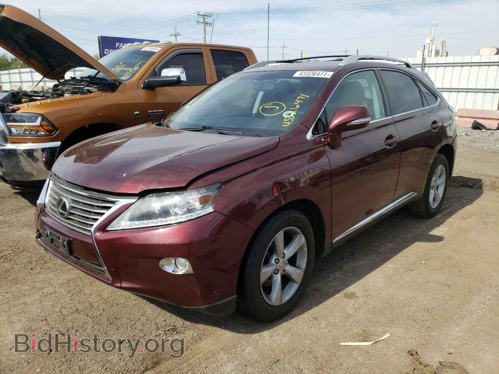 2013 LEXUS RX350 - VIN: 2T2BK1BA3DC184579 - Фото 2