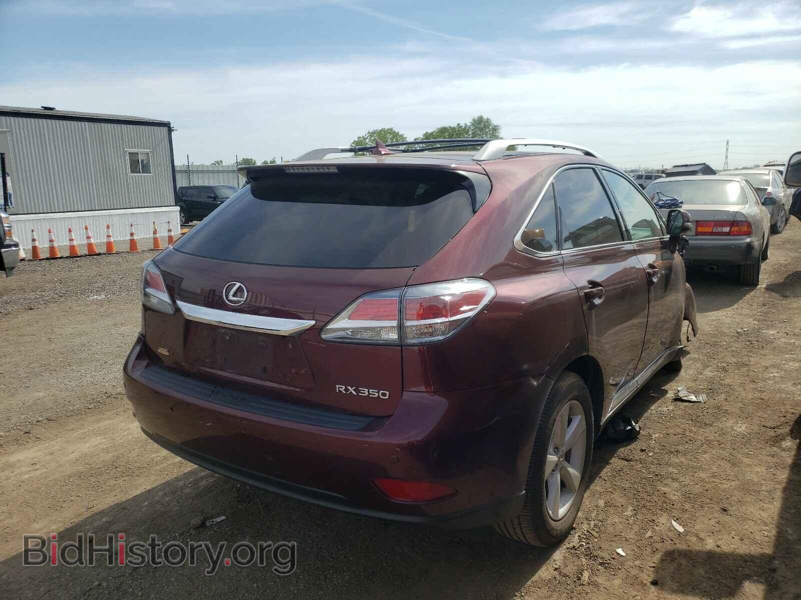 2013 LEXUS RX350 - VIN: 2T2BK1BA3DC184579 - Фото 4