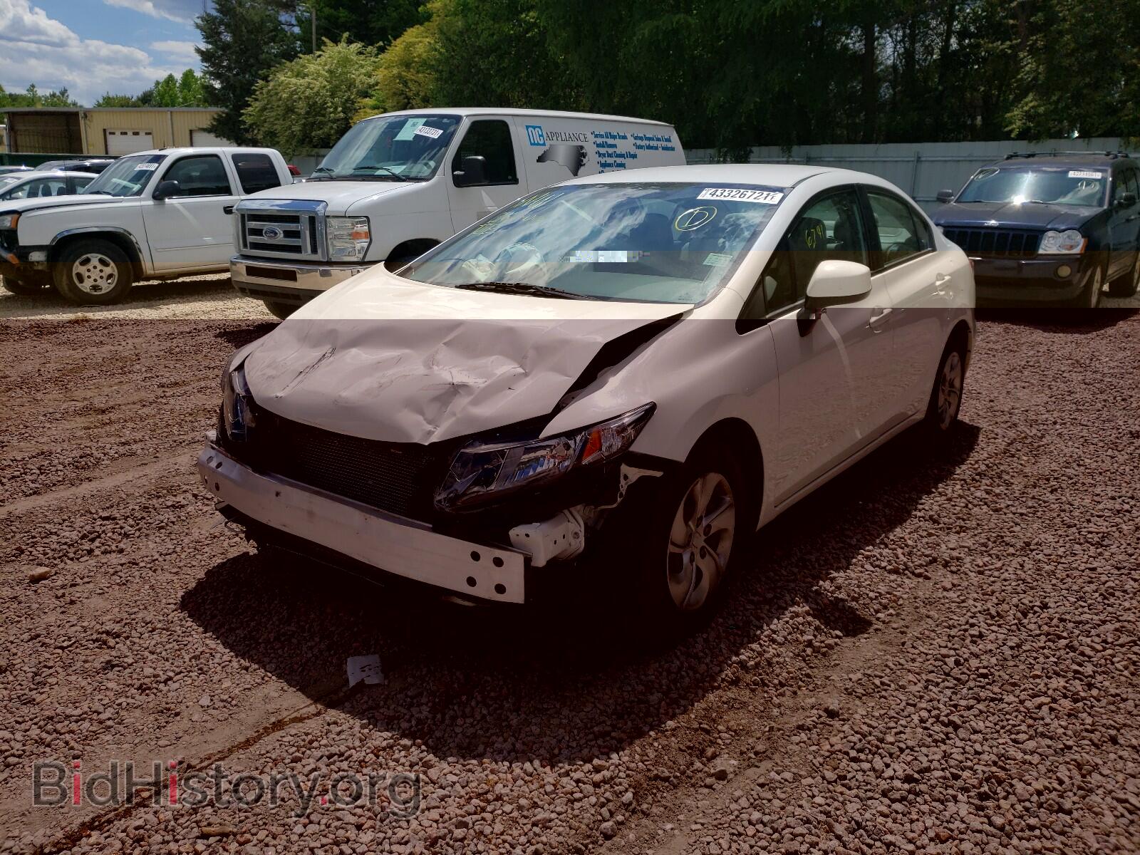 2013 HONDA CIVIC - VIN: 2HGFB2F53DH576557 - Фото 2