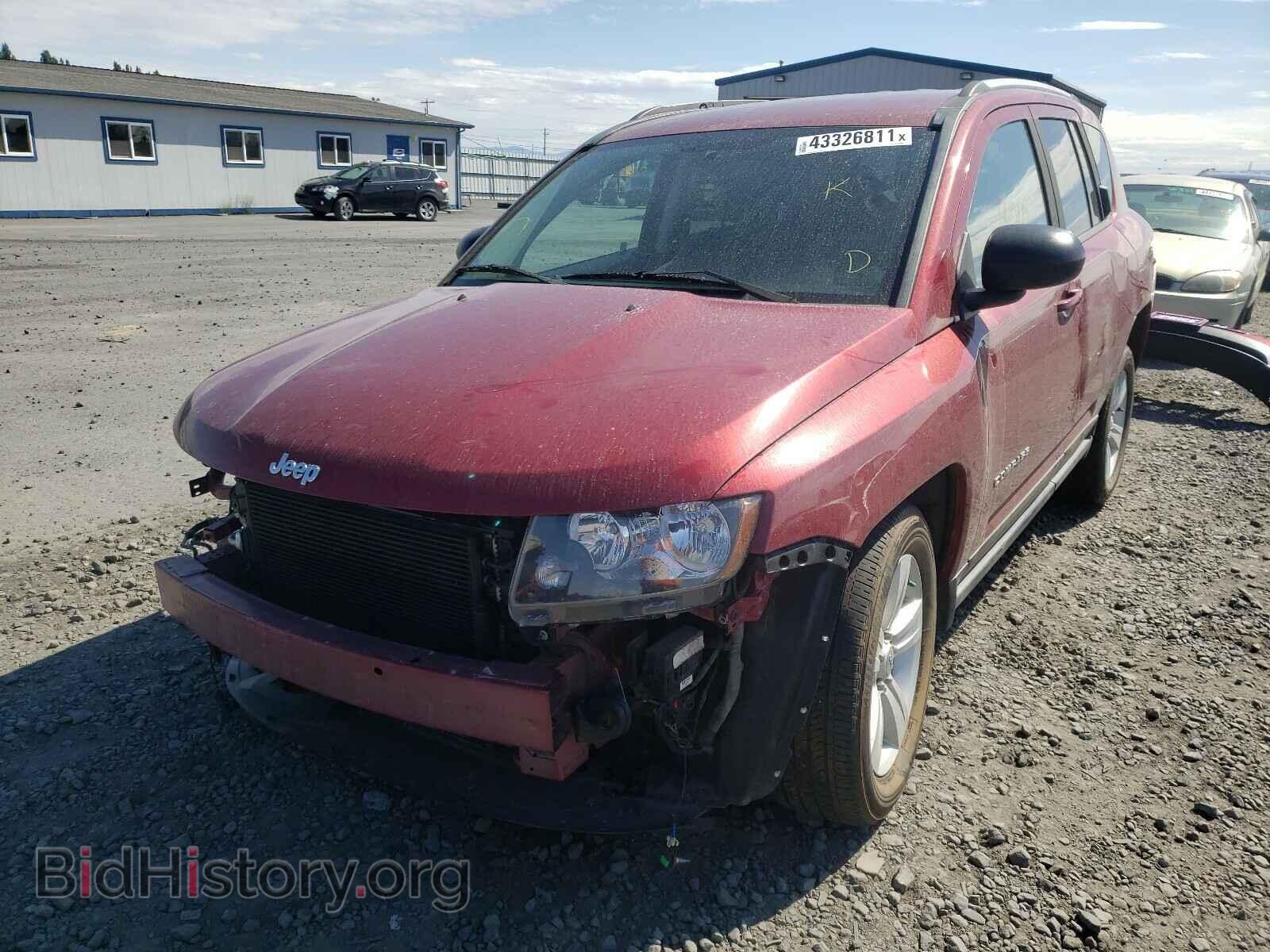2016 JEEP COMPASS - VIN: 1C4NJDBB8GD662002 - Фото 2