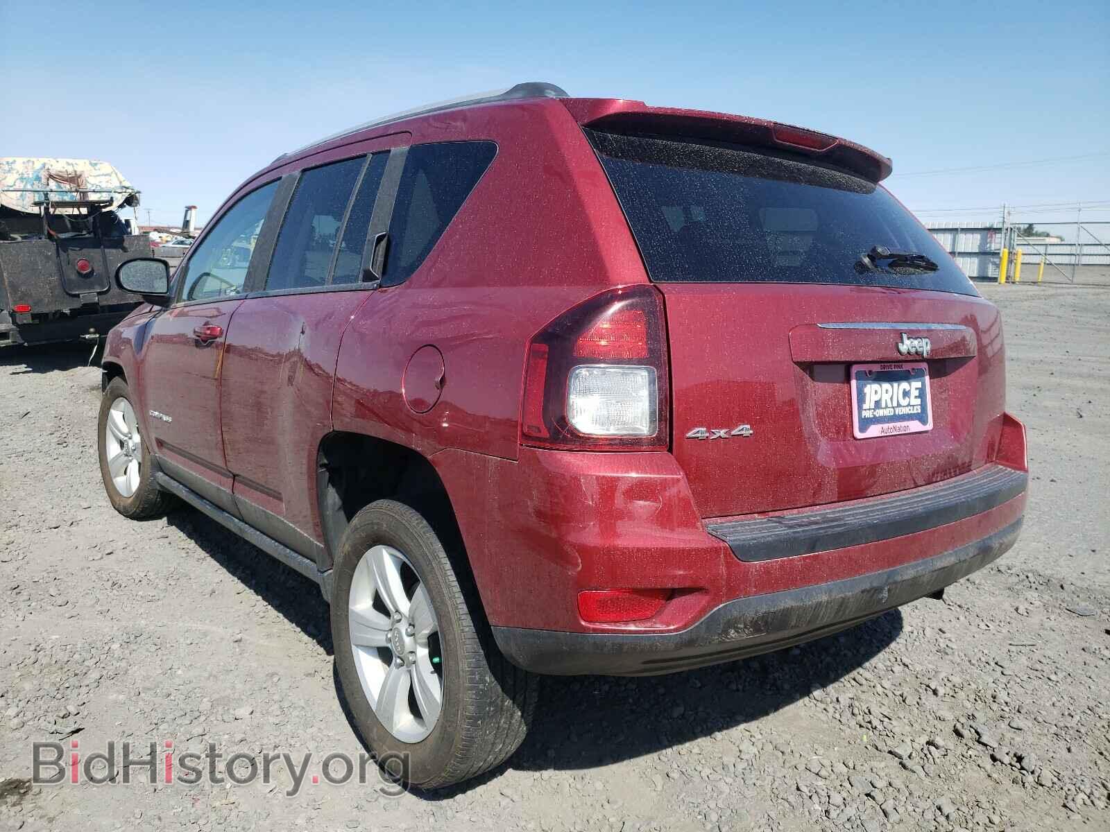 2016 JEEP COMPASS - VIN: 1C4NJDBB8GD662002 - Фото 3