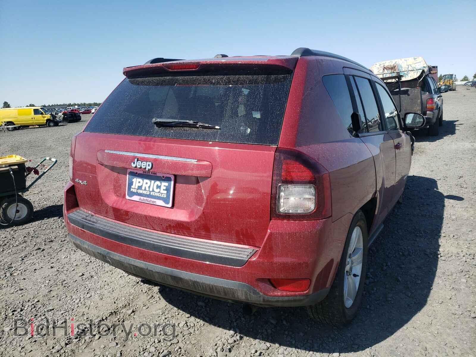 2016 JEEP COMPASS - VIN: 1C4NJDBB8GD662002 - Фото 4