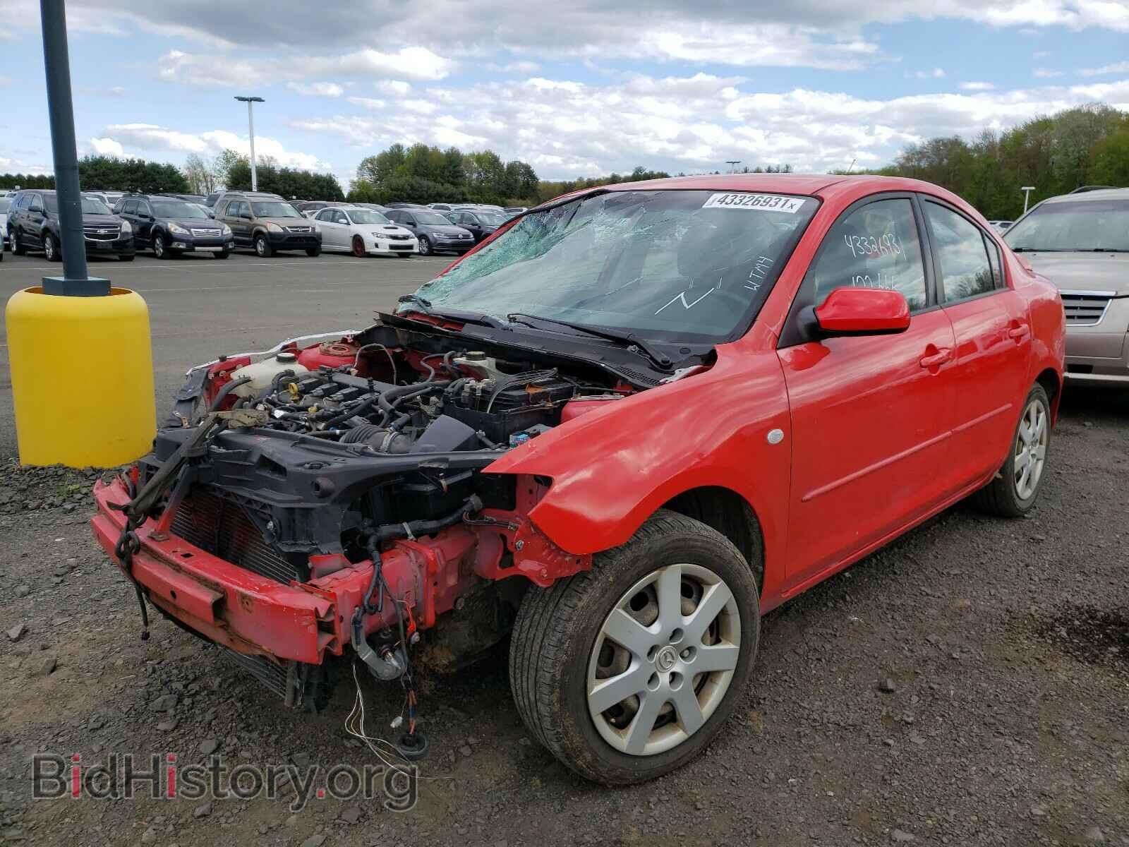 2008 MAZDA 3 - VIN: JM1BK324681785876 - Photo 2