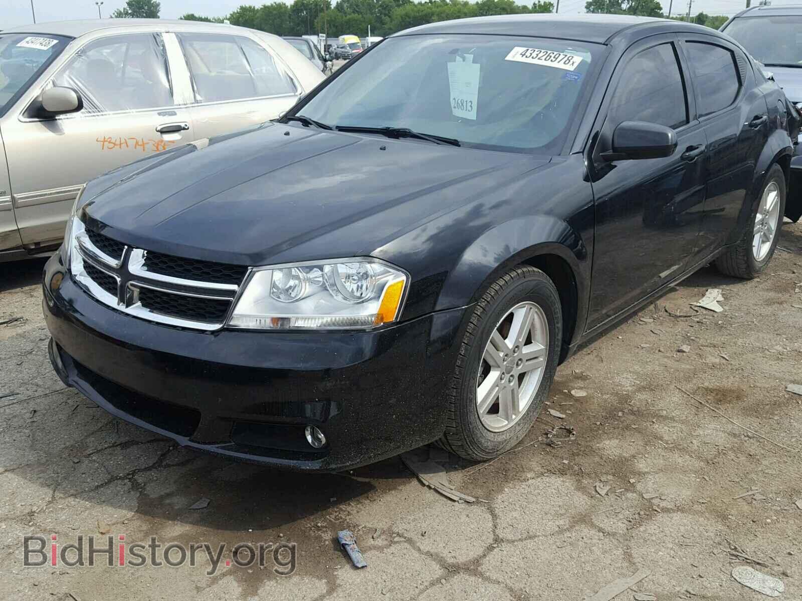 2014 DODGE AVENGER - VIN: 1C3CDZCB6EN163804 - Фото 2