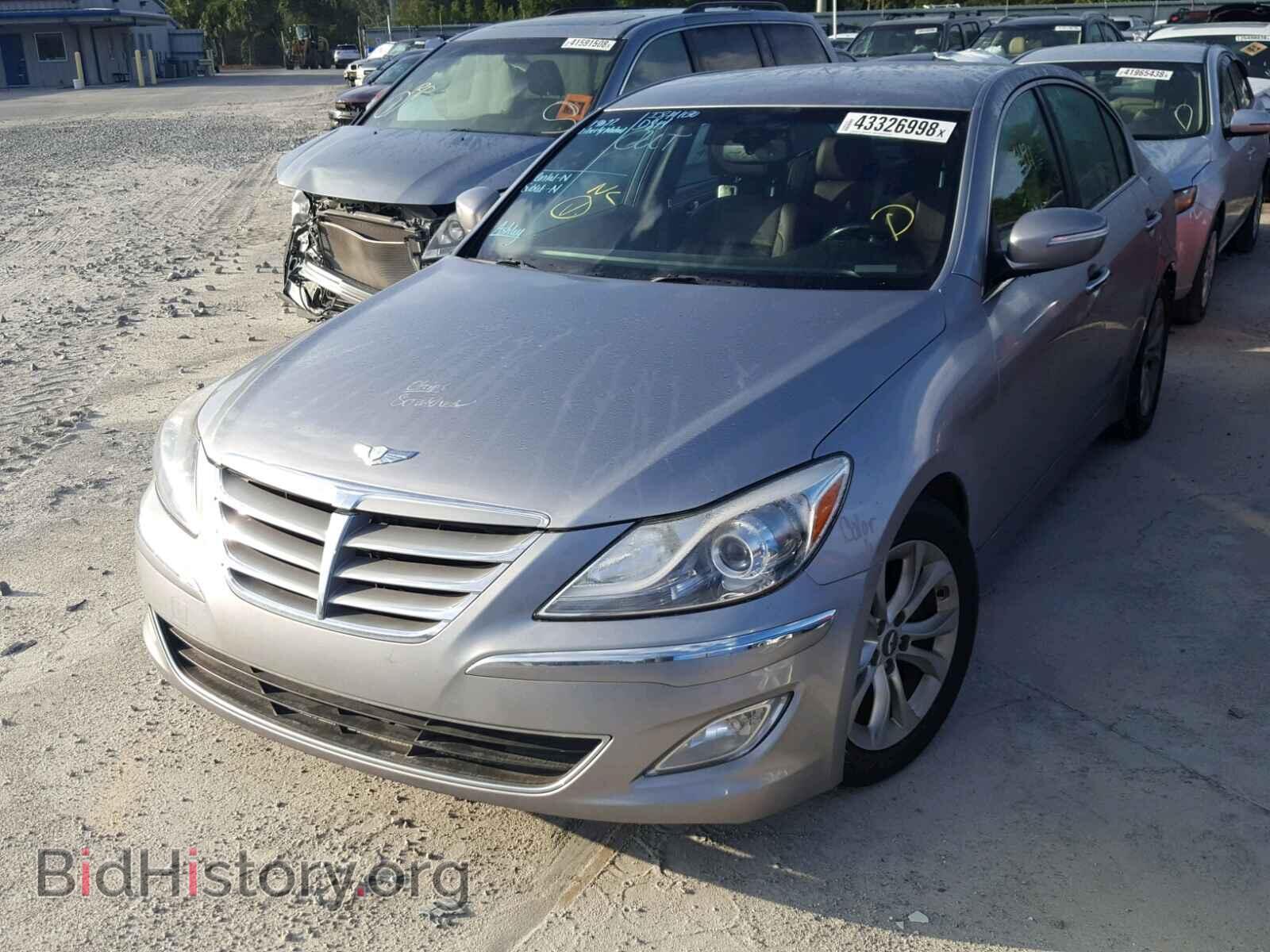 2012 HYUNDAI GENESIS - VIN: KMHGC4DD4CU207641 - Фото 2
