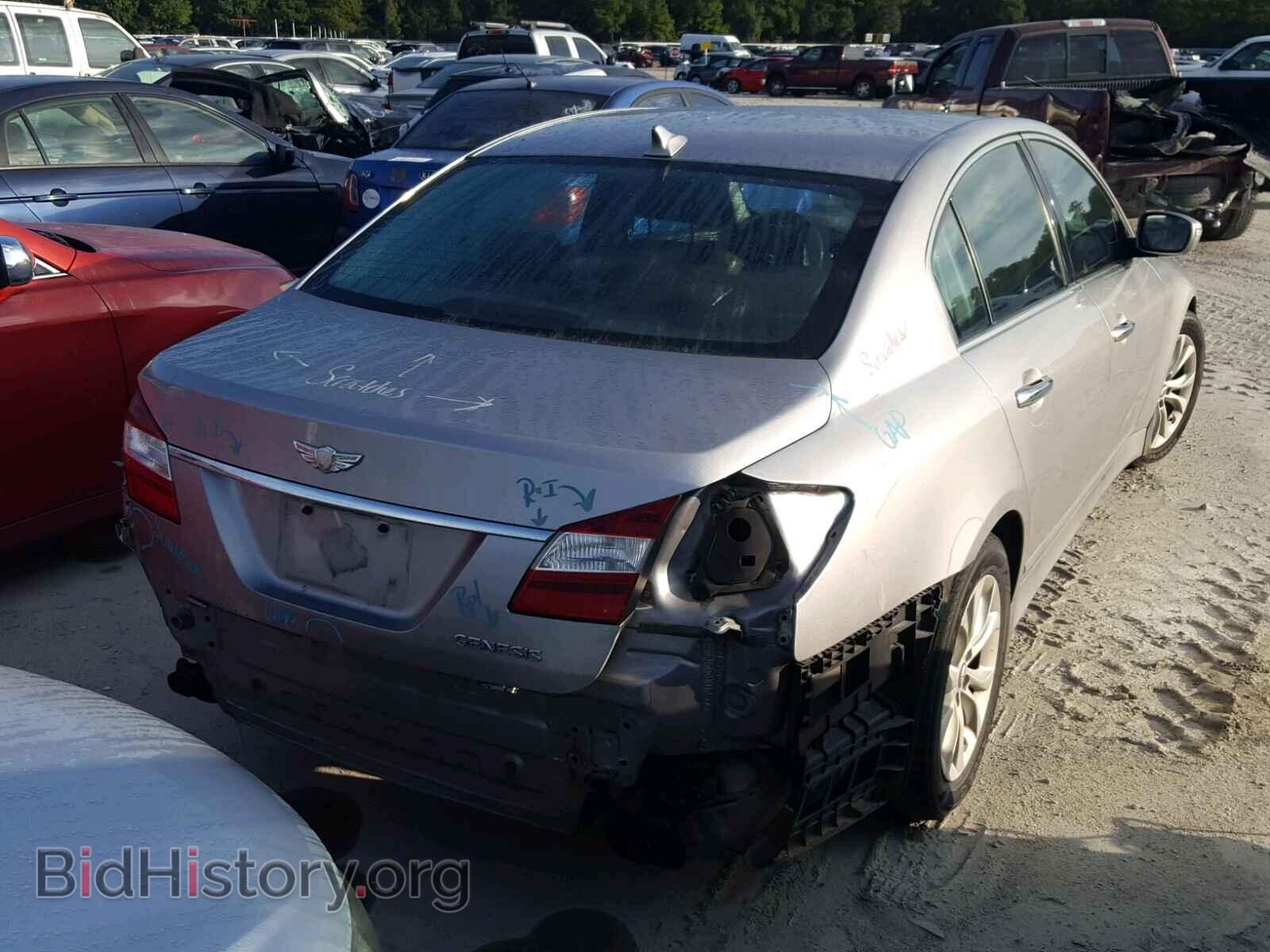 2012 HYUNDAI GENESIS - VIN: KMHGC4DD4CU207641 - Фото 4