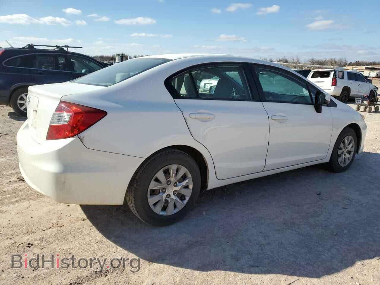 2012 HONDA CIVIC - VIN: 19XFB2F56CE102157 - Фото 3