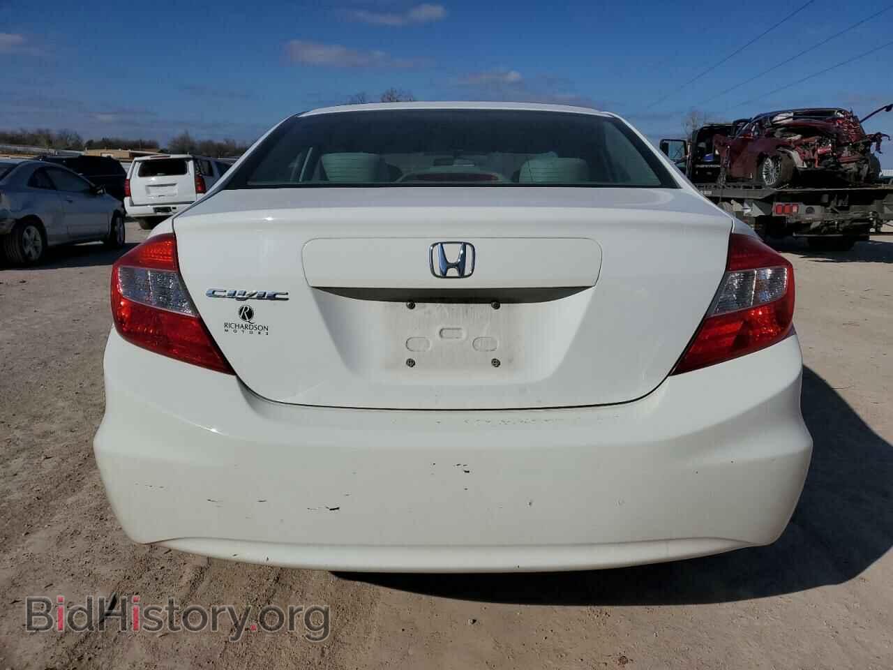 2012 HONDA CIVIC - VIN: 19XFB2F56CE102157 - Фото 6