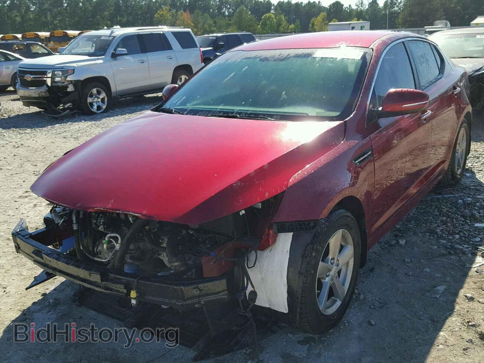 2015 KIA OPTIMA - VIN: 5XXGM4A77FG374778 - Фото 2