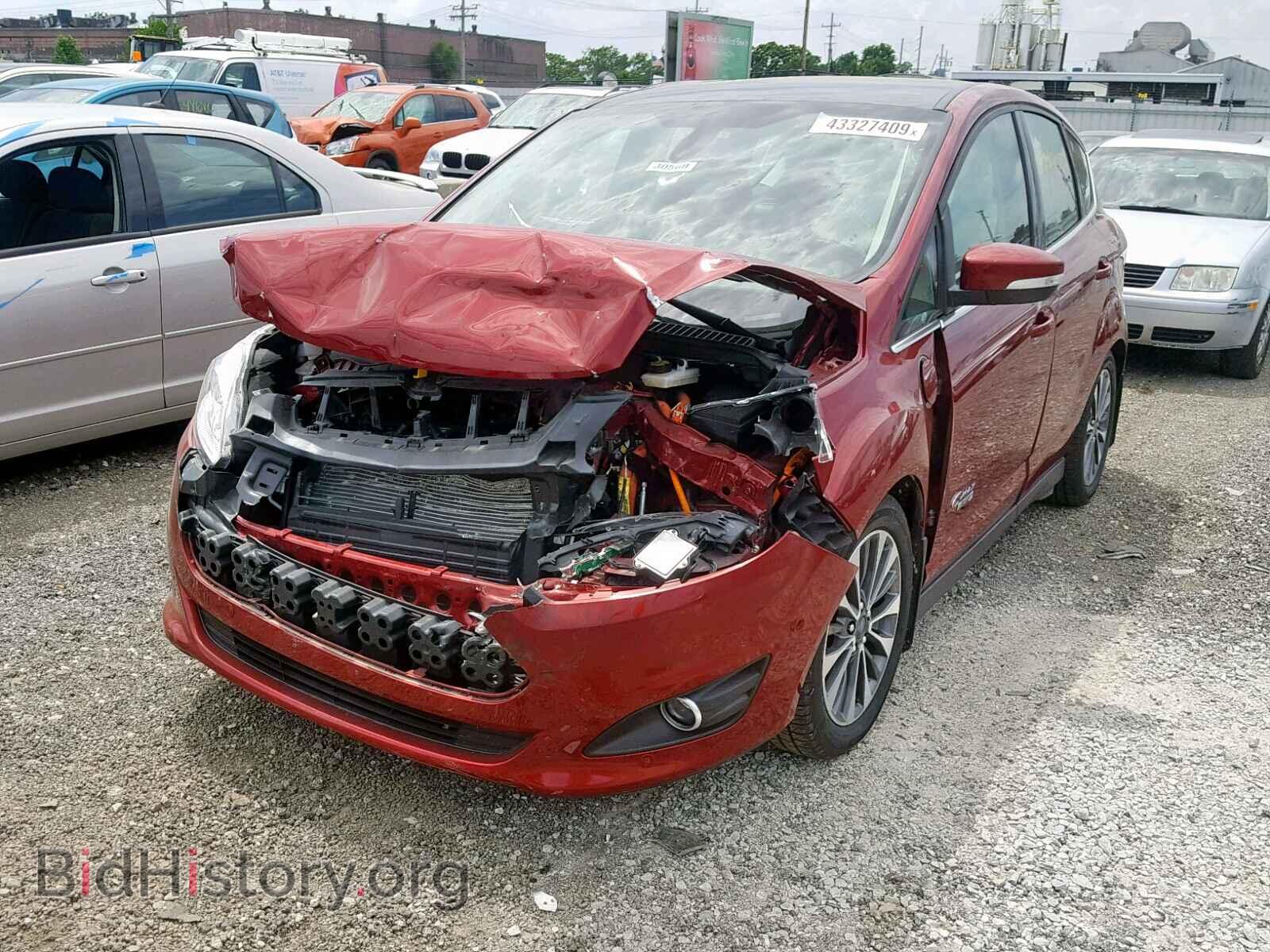 2017 FORD CMAX - VIN: 1FADP5FU8HL102425 - Фото 2