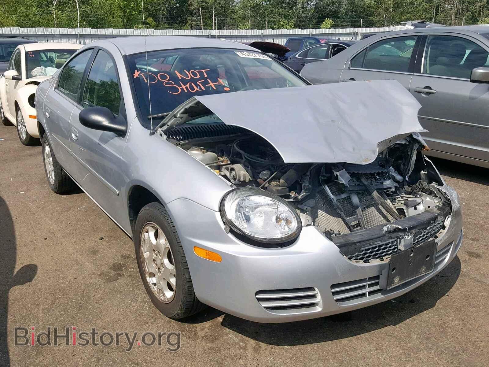 Photo 1B3ES56C45D139712 - DODGE NEON 2005