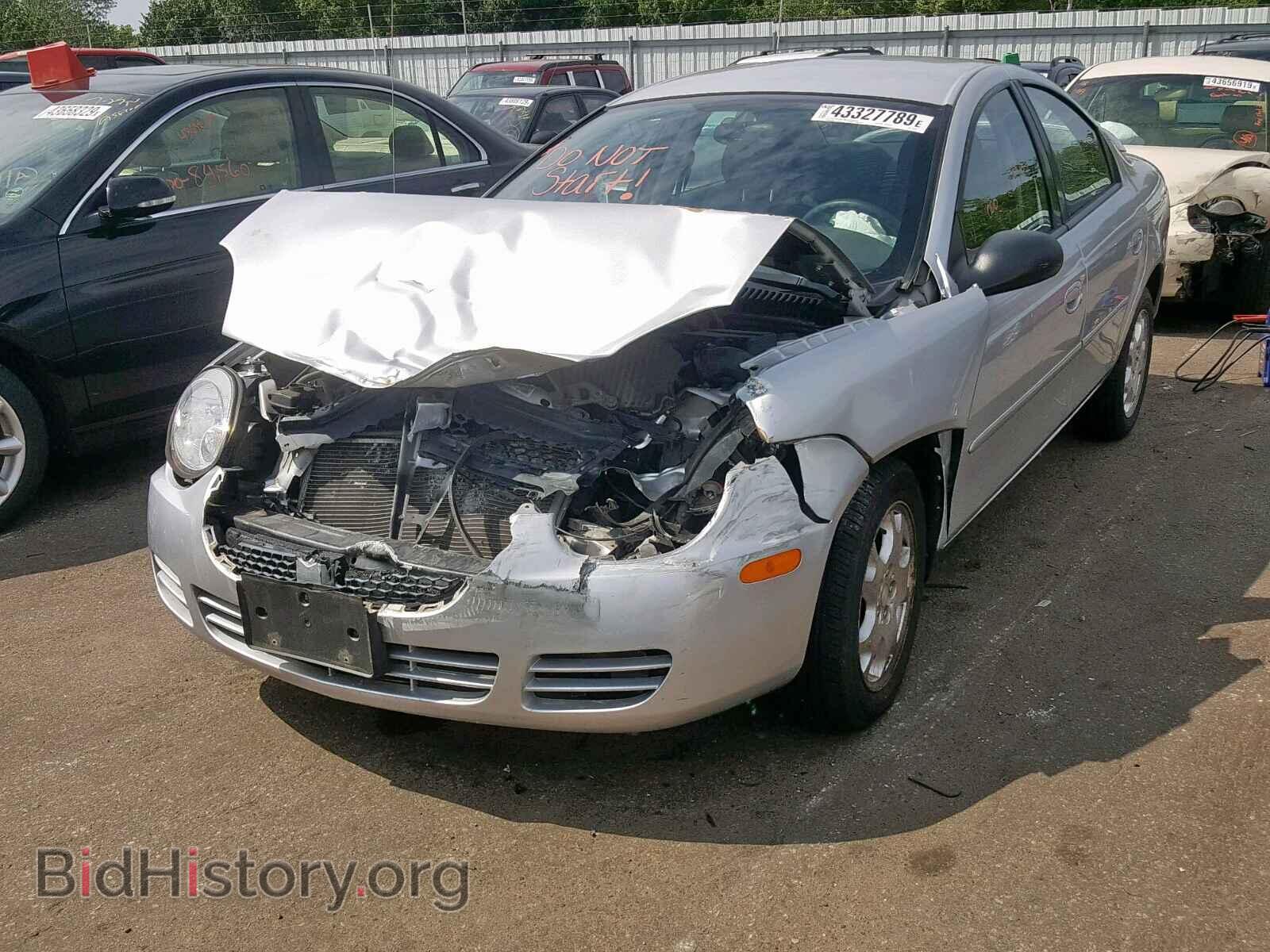 2005 DODGE NEON - VIN: 1B3ES56C45D139712 - Фото 2