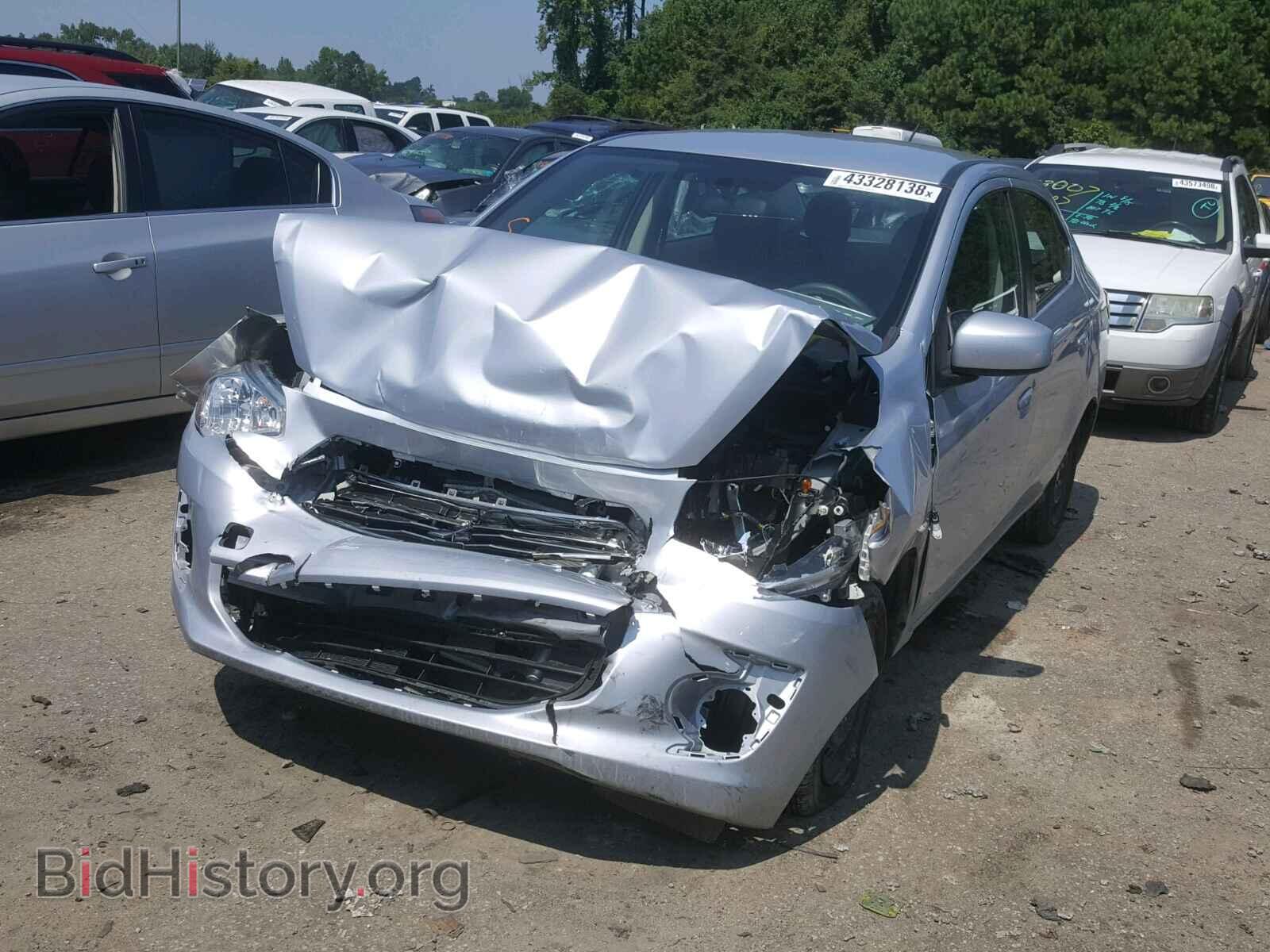 2018 MITSUBISHI MIRAGE - VIN: ML32F3FJ7JHF10962 - Фото 2
