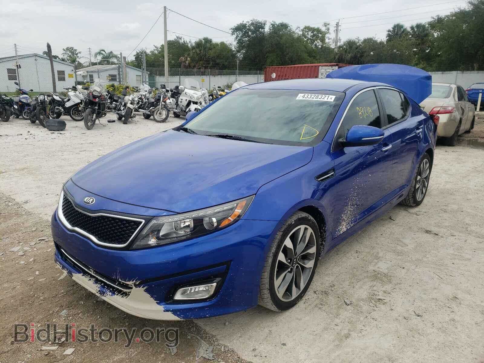 2015 KIA OPTIMA - VIN: 5XXGR4A77FG474560 - Фото 2