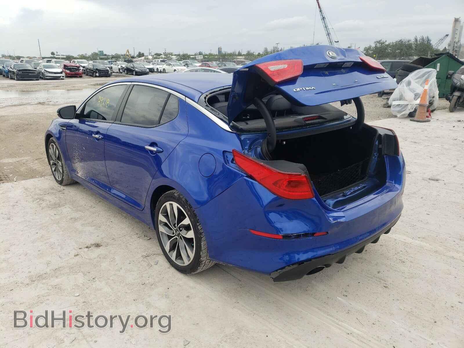 2015 KIA OPTIMA - VIN: 5XXGR4A77FG474560 - Фото 3