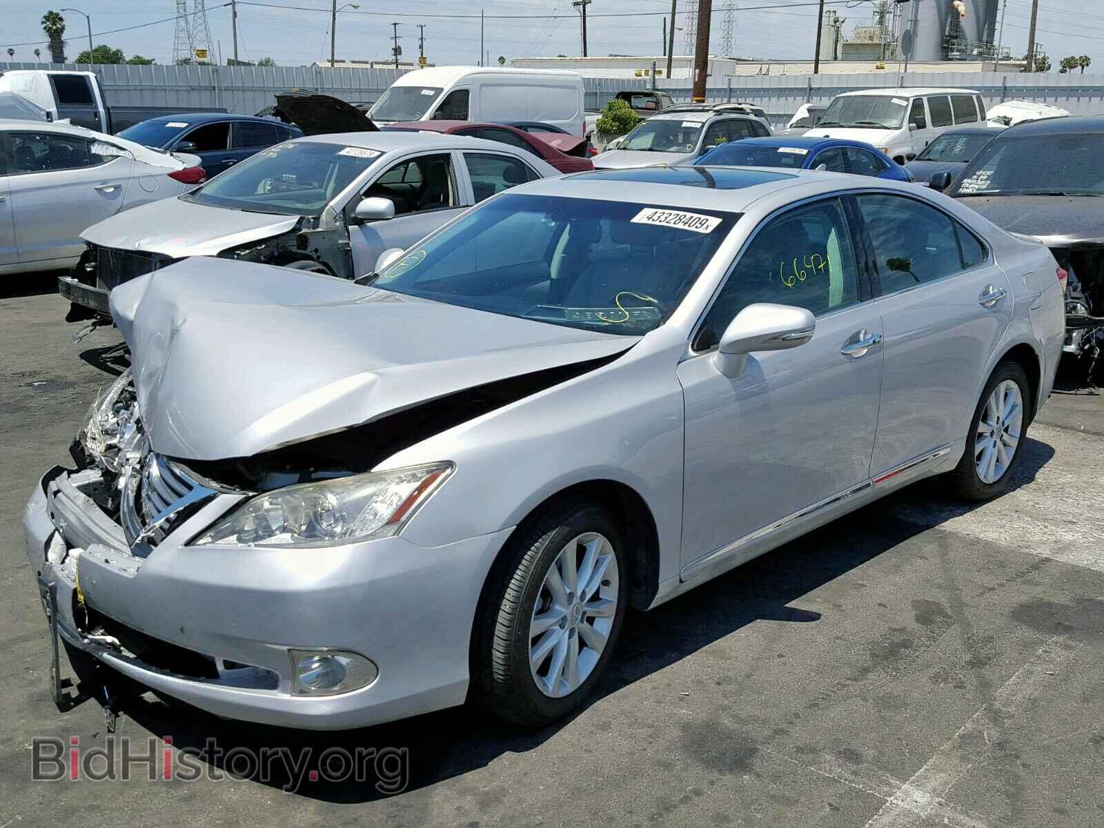 2011 LEXUS ES350 - VIN: JTHBK1EG1B2429040 - Фото 2