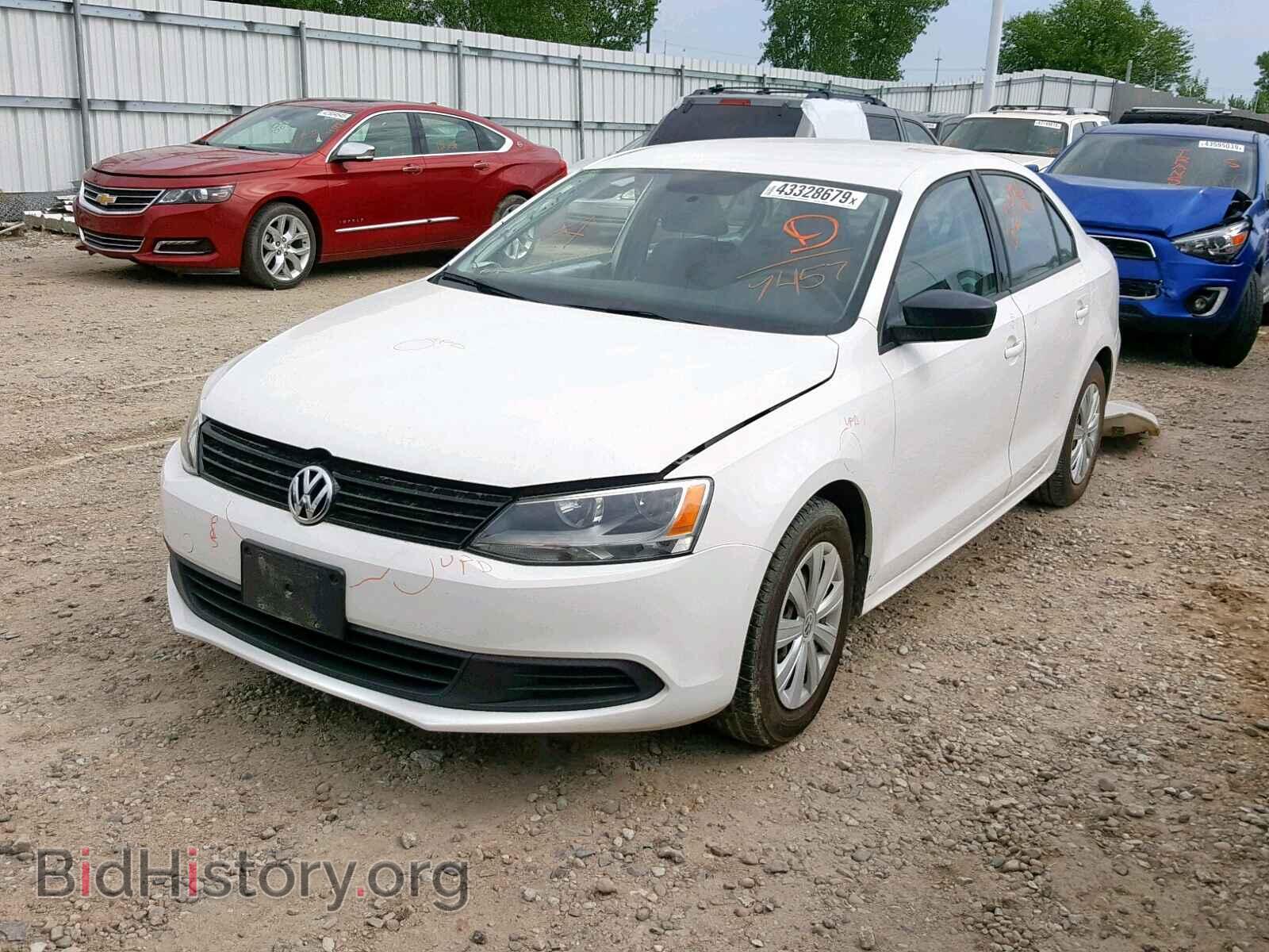 2014 VOLKSWAGEN JETTA - VIN: 3VW2K7AJXEM227457 - Фото 2