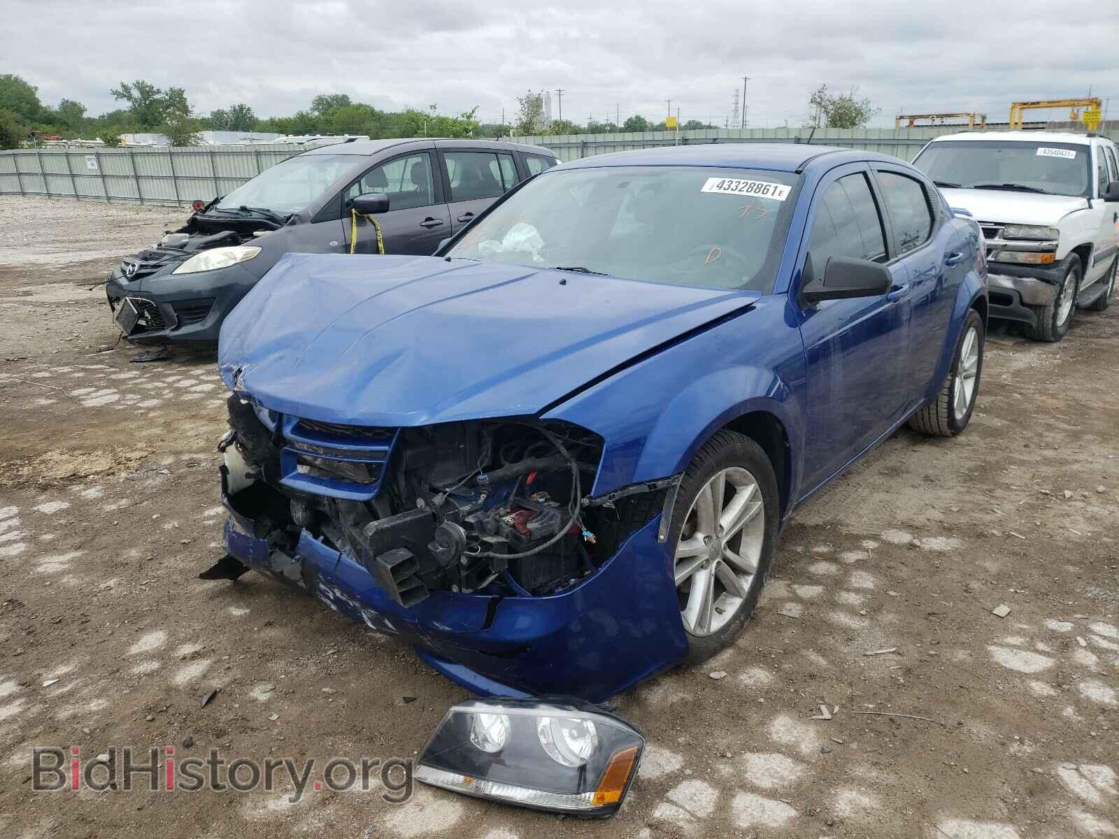 2014 DODGE AVENGER - VIN: 1C3CDZAG1EN160629 - Photo 2