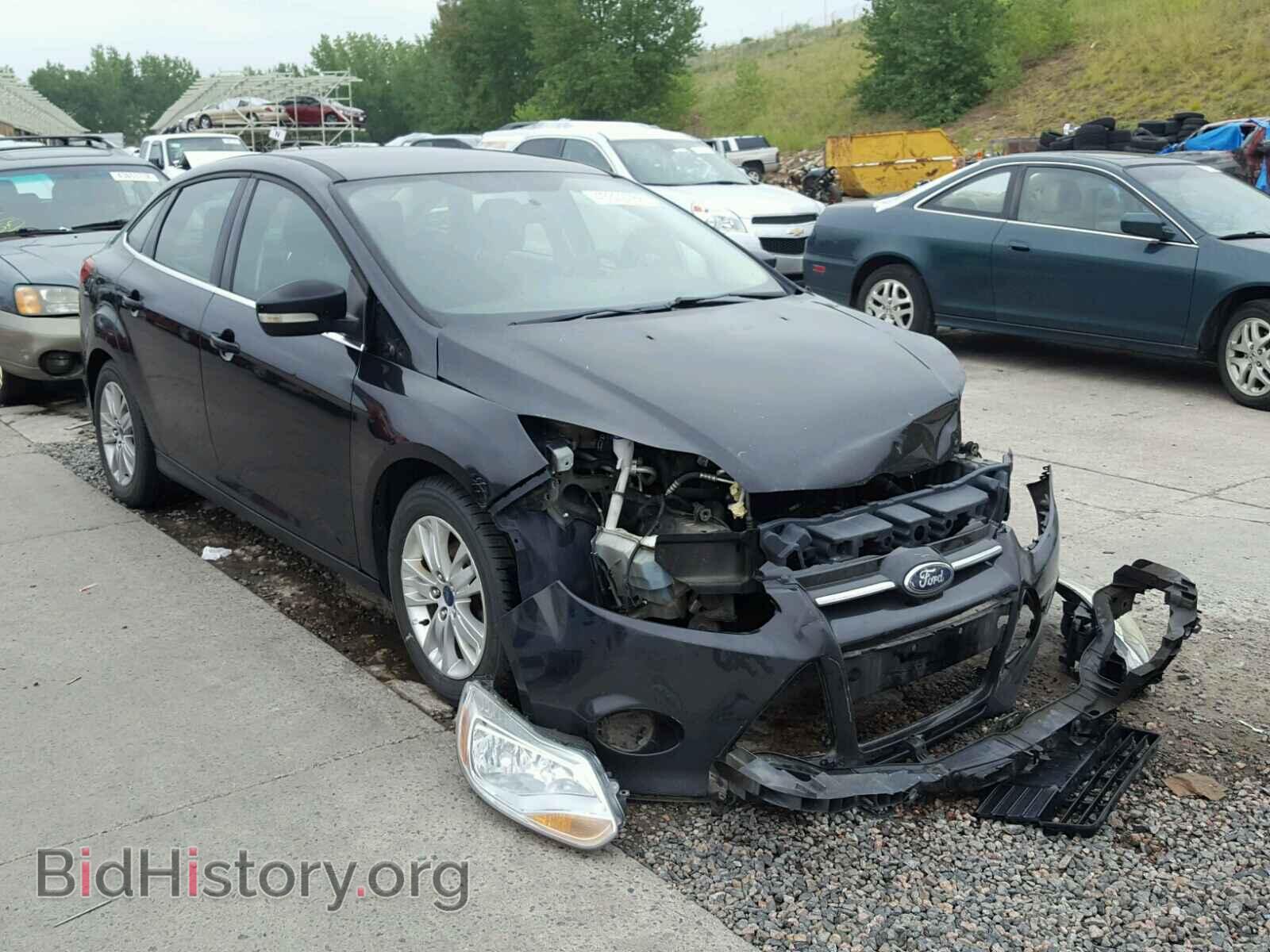 2012 Ford FOCUS Focus SEL (VIN 1FAHP3H21CL357346) — photo 1 of 10, Copart, damage: front end