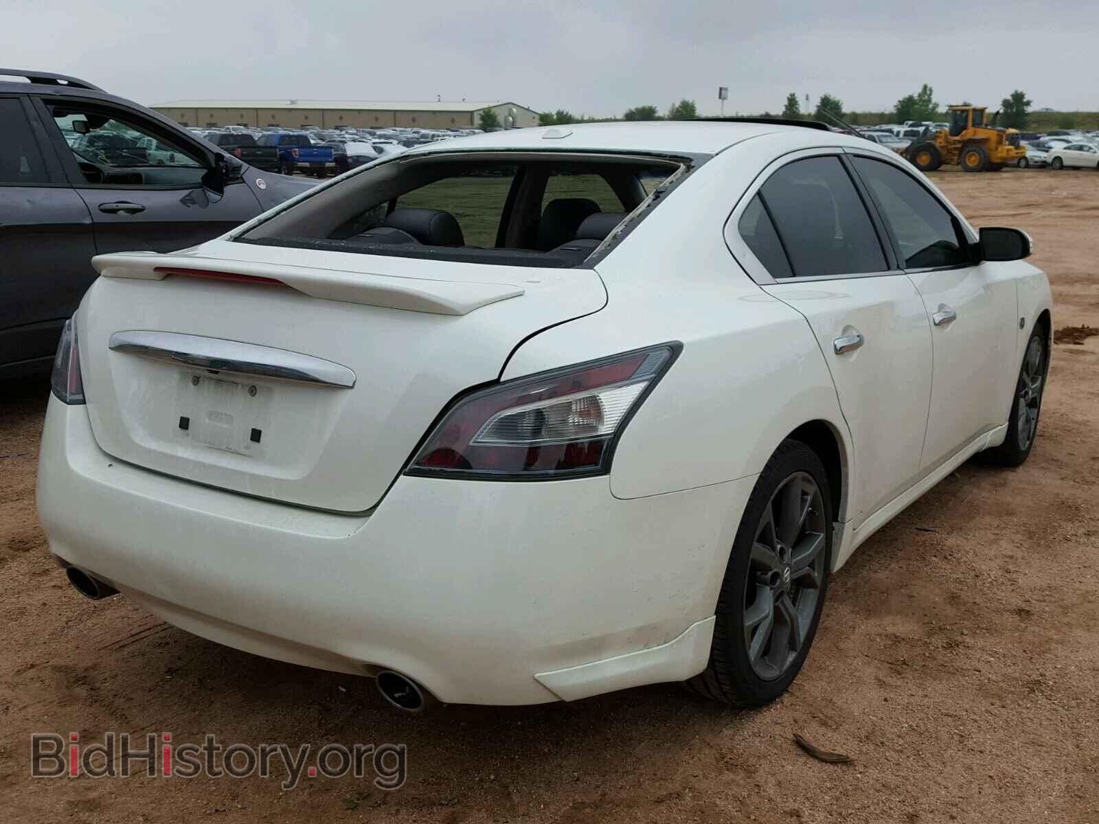 2014 NISSAN MAXIMA S - VIN: 1N4AA5AP3EC914829 - Фото 4