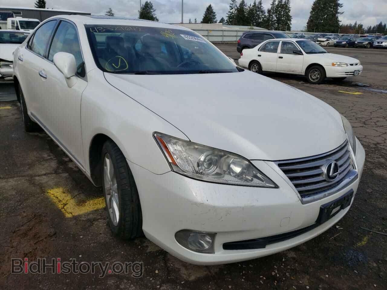 Photo JTHBK1EG0B2421317 - LEXUS ES350 2011