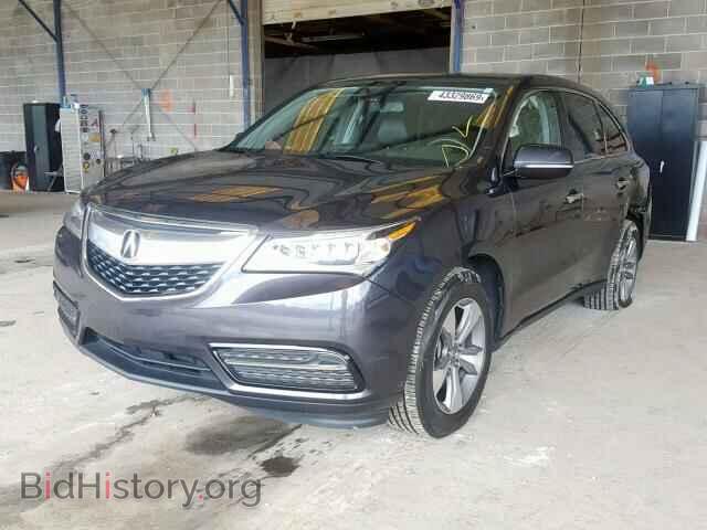2015 ACURA MDX - VIN: 5FRYD3H27FB004277 - Фото 2
