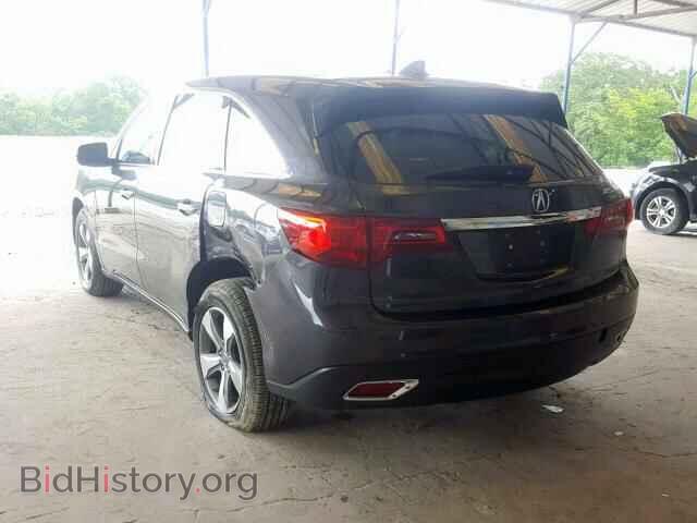 2015 ACURA MDX - VIN: 5FRYD3H27FB004277 - Фото 3