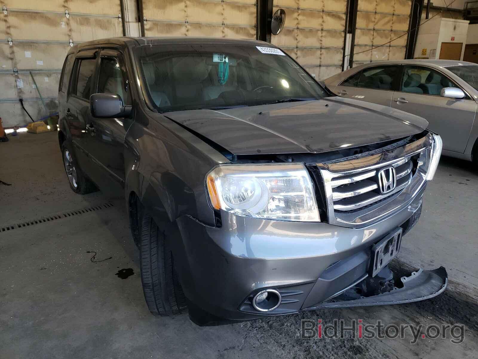 Photo 5FNYF4H5XCB038317 - HONDA PILOT 2012