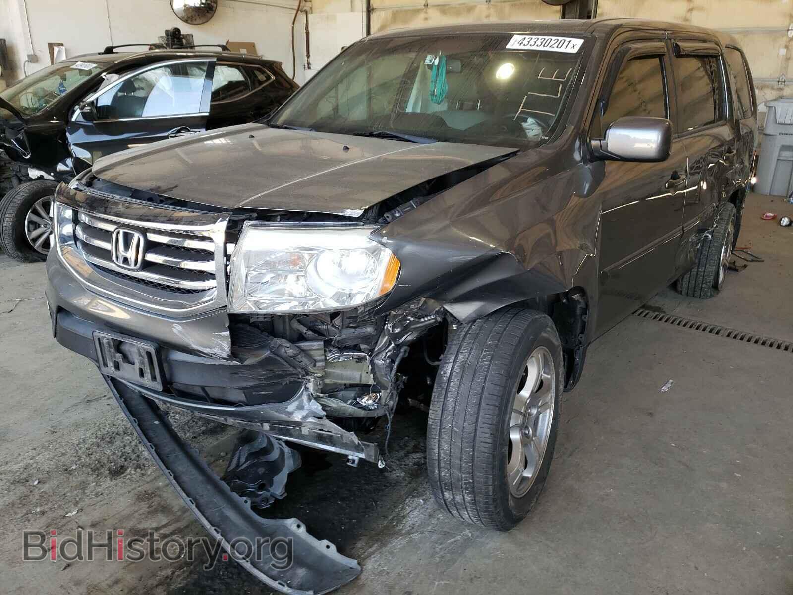 2012 HONDA PILOT - VIN: 5FNYF4H5XCB038317 - Фото 2