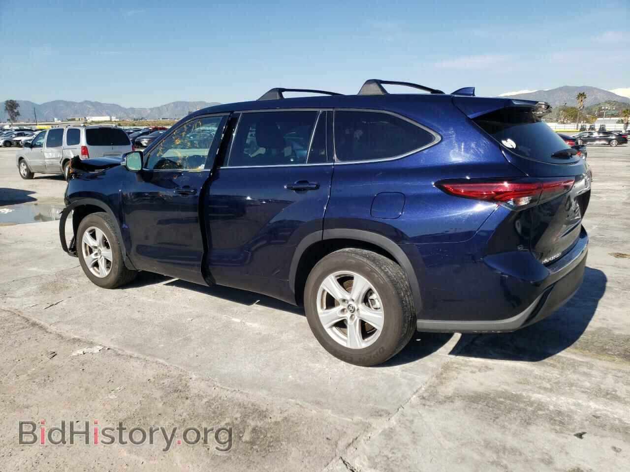 2021 TOYOTA HIGHLANDER - VIN: 5TDCZRAH7MS527418 - Фото 2